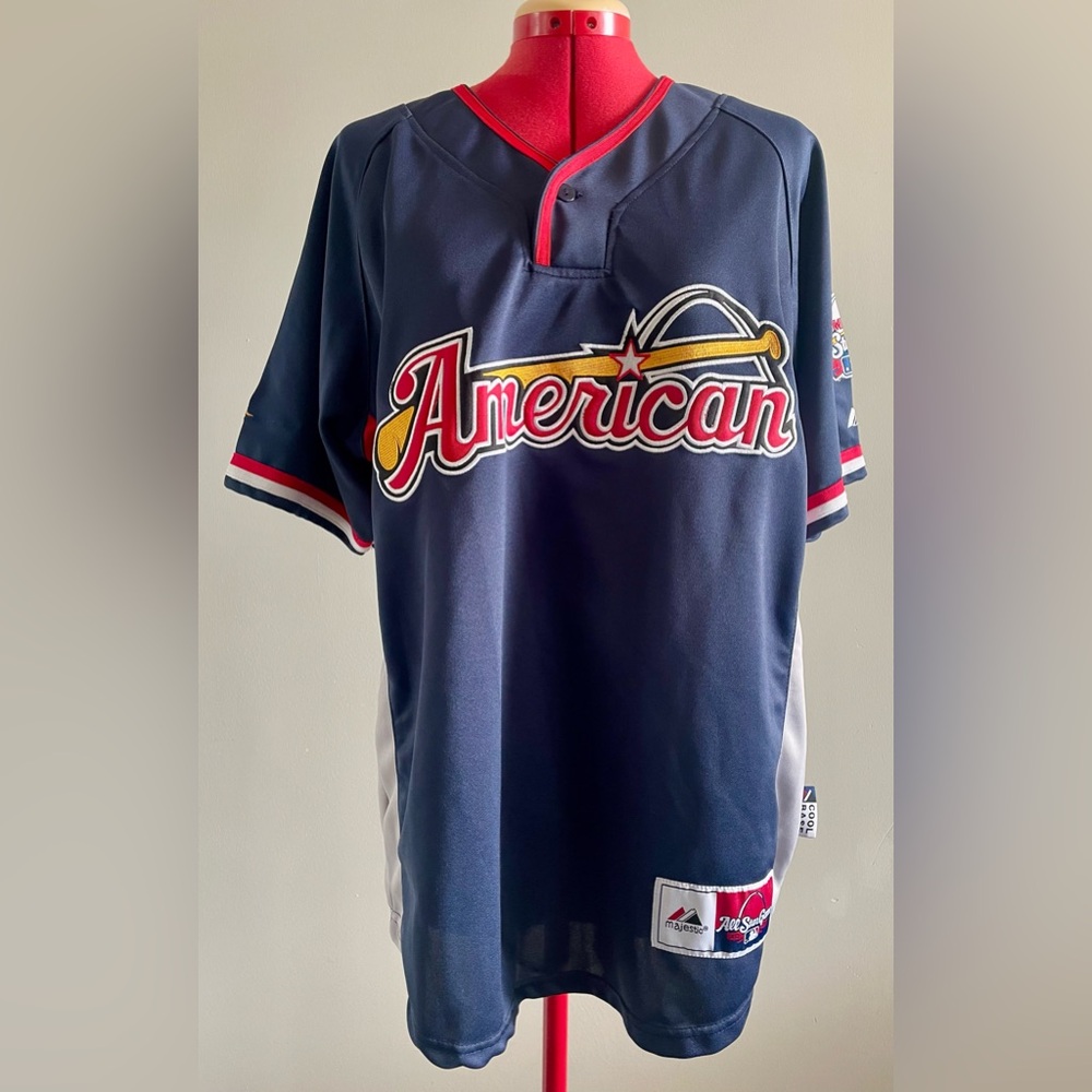 Majestic MLB 2009 All Star Game- On field jersey # 3 Longoria -Sz. 48